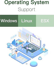 Load image into Gallery viewer, Gigabit Network Card with Intel 82576 Chip, 1GB PCI-E NIC Compare to Intel E1G42ET, Dual RJ45 Port PCI Express X1 Ethernet Adapter Support Windows/Windows Server/Linux/Freebsd/VMware ESXi
