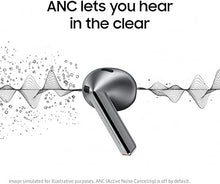 Load image into Gallery viewer, SAMSUNG Galaxy Buds 3 AI True Wireless Bluetooth Earbuds, Open Type Fit, Active Noise Cancellation, 360 Audio, Real-Time Interpreter, Touch Control, Silver [US Version, Amazon Exclusive 2Yr Warranty]
