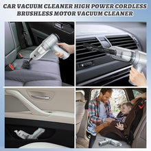 Load image into Gallery viewer, Cordless Car Vacuum Cleaner -3-in-1 Handheld Vacuum Cleaner with Brushless Motor, 15000PA High Power Mini Vacuum Cleaner for Car/Office/Home, to inflate/Deflate for Swimming Ring/Vacuum Bag
