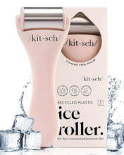 Load image into Gallery viewer, Kitsch Ice Roller for Face &amp; Eye Puffiness, Cold Skin Care for Facial Lymphatic Drainage, Dark Circles &amp; Migraine Relief, Self Tool for Wrinkles, Valentines Day Gifts for Women Face Massager (Pink)
