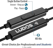 Load image into Gallery viewer, LUDOS Ultra USB C Headphones, 5 Years Warranty, Magnetic USB-C Earbuds for iPhone 16 15 Pro Max Plus Samsung Galaxy S24 S23 Ultra S22 S21 FE S20 Z Flip 3 Fold 4 A53 A54, USB Type C Earphones - Grey
