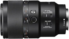 Load image into Gallery viewer, Sony SEL90M28G FE 90mm f/2.8-22 Macro G OSS Standard-Prime Lens for Mirrorless Cameras,Black
