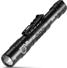 Load image into Gallery viewer, WUBEN T2 Pen Flashlight, 550 Lumens AA Flashlight, EDC Tactical Flashlight, 2AA Battery Powered, with Memory Function, 5 Lighting Modes, IP68 Waterproof, for Camping, Work, Repair, Emergency
