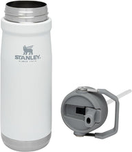 Load image into Gallery viewer, Stanley IceFlow Stainless Steel Water Jug with Straw, Vacuum Insulated Water Bottle for Home and Office, Reusable Tumbler with Straw Leak Resistant Flip, Polar, 22 OZ
