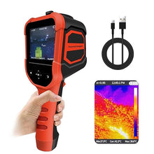 Load image into Gallery viewer, BTMETER Thermal Imaging Camera Gun, Infrared Temperature Imager 300,000 Pixels with 220 x 160 IR Resolution 6G Image Storage Measure Temp -4°F~626°F
