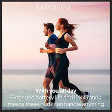 Load image into Gallery viewer, Jawbone Jambuds Wireless Bluetooth Earbuds - Bluetooth 5.3 True Active Noise Cancelling Earbuds with Case for Charging - 10mm Drivers with Big Bass - Water-Resistant in Ear Earphones for Android iOS
