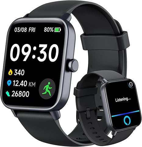 Smart Watches for Men for Android & iPhone, Alexa Built-in, 1.8