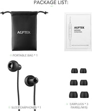 Load image into Gallery viewer, AGPTEK A02 MP3 Player with Noise Isolating Sleep Earbuds
