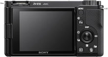 Load image into Gallery viewer, Sony Alpha ZV-E10 - APS-C Interchangeable Lens Mirrorless Vlog Camera Kit - Black
