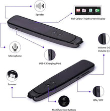 Load image into Gallery viewer, World Scanner Go | Voice &amp; Text Translation | e-pens | Affordable OCR Scanning Device for Dyslexia, Studying Languages | Includes 60+ Languages | Portable Support for Travelling &amp; Business
