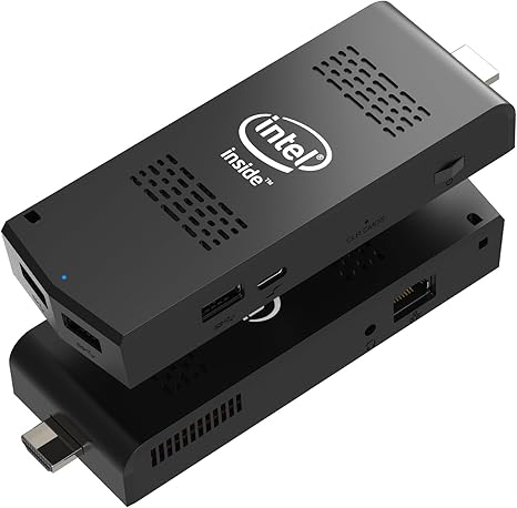 Mini PC Stick Intel Celeron N4020 2.8GHz Windows 11 Pro 8GB DDR4 256GB SSD Mini Compute Stick Support 4K HDMI, 2.4G/5.0G WiFi, Gigabit Ethernet, Cooling System, Bluetooth 4.2, USB 3.0