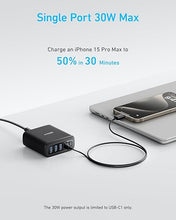 Load image into Gallery viewer, Anker Desktop Charger, Fast Charging USB C Charger, 112W Max 6-Port Charging Station, for iPhone, iPad, MacBook, Samsung and More (Cable Not Included)
