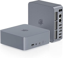 Load image into Gallery viewer, Beelink EQR6 Mini PC, AMD Ryzen 5 6600H(6C/12T, up to 4.5GHz), 16GB DDR5 RAM 500GB PCle 4.0 SSD, Mini Desktop Computer Support 4K@60Hz Dual Display, WiFi6, BT5.2, Built-in Power Supply
