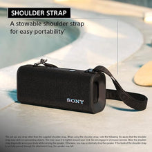 Load image into Gallery viewer, Sony ULT Field 3 Wireless Portable Bluetooth Speaker, IP67 Waterproof, Dustproof, Rustproof, and Shockproof with Enhanced Bass, 24 Hour Battery and Shoulder Strap (SRSULT30W), Off White
