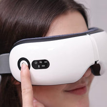 Load image into Gallery viewer, Eye Massager with Heat, Intelligent Eye Mask for Eyes Fatigue Relief, White
