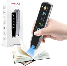 Load image into Gallery viewer, Translation Pen, OCR Digital Reading Pen with 112 Language, Translation Device with 3.69 Inch Touch Screen, Smart Pen for Instant Voice Translator for Study, Travel, Business
