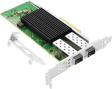 Load image into Gallery viewer, PCIe Ethernet Network Card for Intel E810-XXVDA2 E810 Chipset PCIe 4.0 X8 25Gb Dual Port SFP28 LAN Card Support Windows Server/Windows/Linux/VMware/ESX
