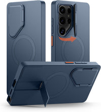 Load image into Gallery viewer, SURITCH for Samsung Galaxy S25 Ultra Phone Case,Magnetic Protective Cover with Camera Cover &amp; Adjustable Metal Kickstand for Galaxy S25 Ultra (2025)-Dark Blue | Magnetic, Protective Cover, Camera Cover, Adjustable, Metal Kickstand, (2025)
