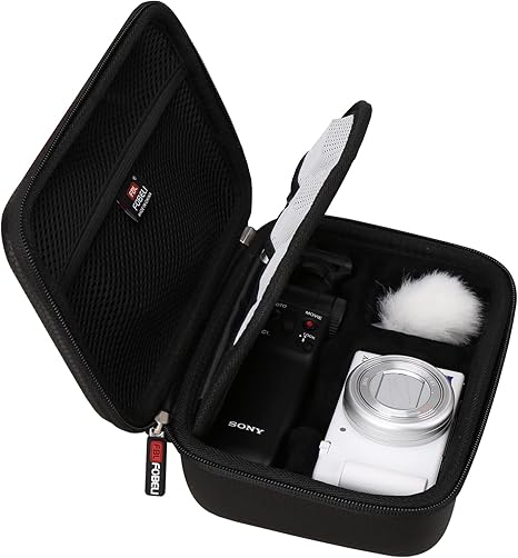FBLFOBELI EVA Hard Storage Case for Sony ZV-1 / ZV-1F / ZV-1 II Digital Vlog Camera Vlogger Accessory Kit, Shockproof Protective Container Bag