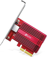 Load image into Gallery viewer, TP-Link 10GB PCIe Network Card (TX401)-PCIe to 10 Gigabit Ethernet Adapter,Supports Windows 11/10/8.1/8/7, Servers 2019/2016/2012 R2, and Linux, Including a CAT6A Cable
