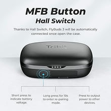 Load image into Gallery viewer, Tribit Wireless Earbuds, 110H Playtime Bluetooth 5.3 IPX8 Waterproof Touch Control True Wireless Bluetooth Earbuds with Mic Earphones in-Ear Deep Bass Built-in Mic Bluetooth Headphones, FlyBuds 3
