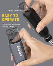 Load image into Gallery viewer, Banshu Ratcheting Screwdriver Set, 12 in 1 Magnetic Screwdriver Set with 1/4 inch Phillips, Slotted, Torx, Hex Bits Precise Bit Convertor and Socket Convertor, Portable Repair Tool Kit for Household
