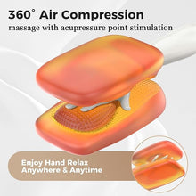 Load image into Gallery viewer, Hand Massager with Heat &amp; Compression for Arthritis &amp; Carpal Tunnel,FSA/HSA Eligible,6 Modes &amp; Intensities Hand Massager Machine for Finger Numbness,Stiff Joints,Wrist Massager (Rose Gold)
