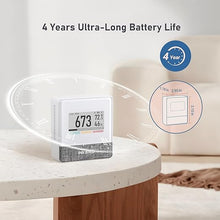 Load image into Gallery viewer, INKBIRD Portable CO2 Detector with Bluetooth, Smart Indoor Air Quality Monitor, can detects CO2, Temperature, Humidity, etc., Electronic Ink Display &amp; 4 Years Battery Life, for Home, Office, motorhome
