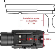 Load image into Gallery viewer, OLIGHT Baldr Pro 1350 Lumens Tactical Weaponlight with Green Light and White LED, 260 Meters Beam Distance Compatible with 1913 or GL Rail, Batteries Included(Black)
