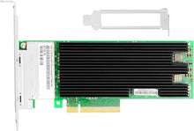 Load image into Gallery viewer, 10Gb PCI-E NIC Network Card for Intel X710-T4,100MbE/1GbE/10GbE Copper Quad RJ45 Ports, with Intel XL710BM1 Chip,10GbE PCI Express 3.0 X8 Ethernet Adapter Support Windows/Linux/VMware
