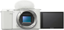 Load image into Gallery viewer, Sony Alpha ZV-E10 - APS-C Interchangeable Lens Mirrorless Vlog Camera - White
