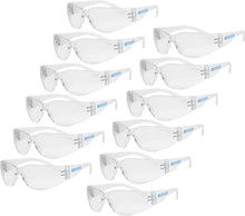 Load image into Gallery viewer, JORESTECH Safety Glasses, ANSI Z87+ Compliant, Impact-Resistant Polycarbonate Lenses, UV Protection, Anti-Scratch Coating, 12-Pack

