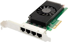 Load image into Gallery viewer, Quad 2.5 Gigabit Ethernet PCI-E Network Expansion Card RJ45 LAN Adapter Low Profile Bracket SY-PEX24086
