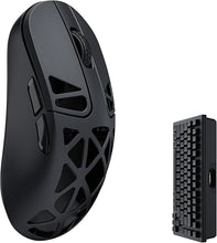 Load image into Gallery viewer, M3 Mini 4K Wireless Mouse Signature Edition 5.1/2.4 GHz/Wired Optical Mouse, Ultra-Lightweight 55g Programmable PixArt 3395 Sensor with up to 26,000 DPI/ 650 IPS for Windows Mac Linux - Black
