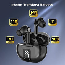 Load image into Gallery viewer, Real Time Translation Earbuds Language Translator Pods W/App, Touch Mode,Speaker Mode, Free Talk Mode, HiFi ANC Translation Headphones Instant 2-way138 Language Translating Earset
