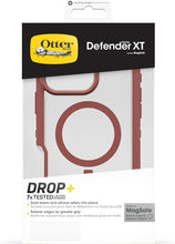 Load image into Gallery viewer, OtterBox iPhone 16 Pro Max Defender Series XT Clear Case - Brick Red Clear
