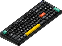 Load image into Gallery viewer, nuphy Halo96 V2 Wireless Keyboard,Gasket Structure,96% Hot Swappable Gaming Keyboard, 99 Kyes RGB Backlit Mechanical Keyboard, Support QMK/VIA,Bluetooth/USB-C/2.4GHz-Black,Mint Switches (37gf).
