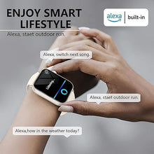 Load image into Gallery viewer, Smart Watches for Men/Women, 1.8&quot; Alexa Built-in Smartwatch with Bluetooth Call, Heart Rate/Sleep/SpO2 Monitor, IP68 Waterproof 100+ Sport Fitness Trackers, Compatible with Android &amp; iPhone
