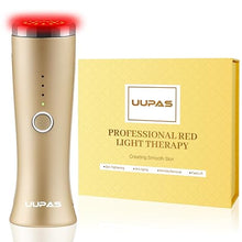 Load image into Gallery viewer, Red Light Therapy for Face - FDA Cleared - UUPAS LED Light Therapy Facial Massager for Face - Skin Tightening Machine for Anti Aging,Wrinkle Removal,Face Lift
