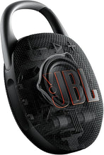 Load image into Gallery viewer, JBL Clip 5 - Ultra-Portable, Waterproof &amp; Dustproof Bluetooth Speaker, Big Pro Sound with Punchy bass, Integrated Carabiner, Up to 12 Hours of Play, Made in Part with Recycled Materials (Black)
