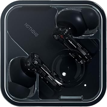 Nothing Ear Wireless Earbuds with ChatGPT Integration, Smart ANC, Hi-Res Audio with LDAC & LHDC, 11mm Dynamic Bass Boost, 40.5H Playtime, 6 Mics for Calls Wireless Headphones, Wireless Charging Black