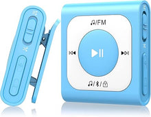 Load image into Gallery viewer, 64GB Clip MP3 Player with Bluetooth, AGPTEK Portable Music Player with FM Radio, Shuffle, No Phone Needed, for Sports - A51PL
