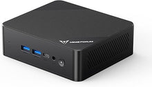 Load image into Gallery viewer, MINISFORUM Mini PC UN100P Alder Lake N100 Micro Computer, 16GB RAM+512GB SSD, 2X HDMI TMDS/USB-C 4K Triple Display, 4X USB3.2, 2.5inch SATA HDD Slot, SD Card Slot Intel UHD Graphics Small Form Factor
