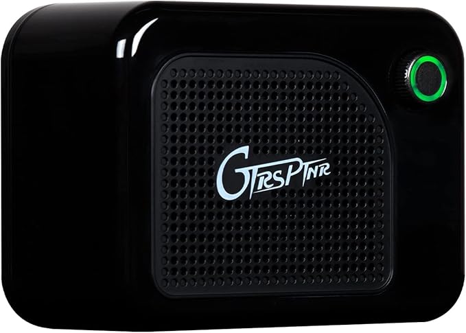 MOOER GTRS Guitar Amp Bluetooth 5W, Mini Practice Amplifier Portable with Chargble Batteries, 1/4” Input Jack, Bluetooth Speaker for Audio Playback (Black)