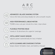 Load image into Gallery viewer, Panasonic Electric Razor for Men, Electric Shaver, ARC5 with Premium Automatic Cleaning and Charging Station, Wet Dry Shaver Men, Cordless Razor, with Pop-Up Trimmer ES-LV97-K, Black
