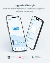 Load image into Gallery viewer, BOOST Smart Water Bottle with Reminder to Drink Water &amp; Water Tracker Bottle - Double Wall Vacuum Insulated Water Bottle Stainless Steel, Wide Mouth 32 oz Water Bottles, Ideal for Gift - White
