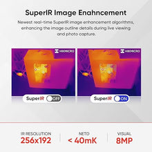 Load image into Gallery viewer, HIKMICRO Thermal Camera Pocket2 256 x 192 IR Resolution Thermal Imaging Camera with 8MP Visual Camera, 25 Hz, Wi-Fi, 3.5&quot; Touch Screen Thermal Imager, IP54, -4°F~752°F
