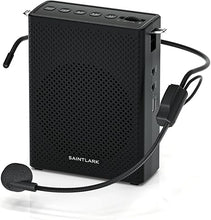 Load image into Gallery viewer, SAINTLARK S1 Voice Amplifier?with Wired Portable Voice Amplifier and Belt Supports MP3 Format Audio,Teacher Microphone for Classroom forpedagogical, Training,presentations, Guided Tours
