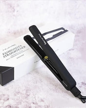 Load image into Gallery viewer, NuMe Fashionista Hair Straightener Flat Iron - Tourmaline Ceramic Plates - Smart Memory Function - Professional Salon Hair Straightening Styling Flat Iron - Programmable Auto Shut Off
