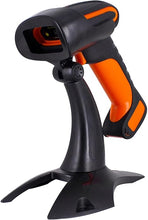 Load image into Gallery viewer, Symcode Wireless 2D Bluetooth Barcode Scanner with Stand, 3 in 1 Bluetooth &amp; 2.4GHz Wireless &amp; USB Wired Connection, Industrial Dustproof and Waterproof, QR Image Bar Code Reader with Vibration Alert
